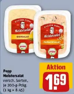 REWE Popp Meistersalat Angebot