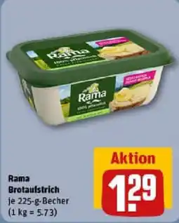 REWE Rama Brotaufstrich Angebot