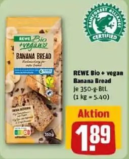 REWE REWE Bio + vegan Banana Bread Angebot