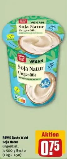 REWE REW E Beste Wahl Soja Angebot