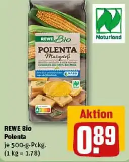 REWE REWE Bio Polenta Angebot