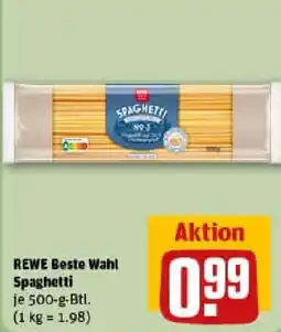 REWE REWE Beste Wahl Spaghetti Angebot