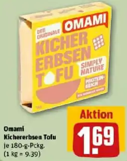 REWE Omami Kichererbsen Tofu Angebot
