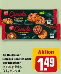 REWE De Beukelaer Cereola Cookies oder Der Klassiker Angebot