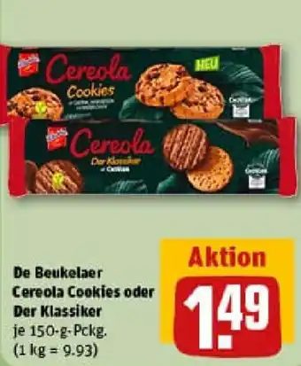 REWE De Beukelaer Cereola Cookies oder Der Klassiker Angebot