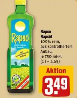 REWE Rapso Rapsöl Angebot