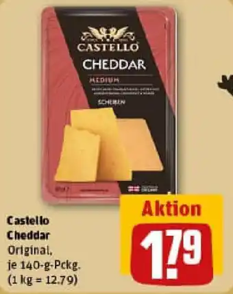 REWE Castello Cheddar Angebot