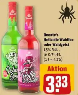 REWE Boente's Holla die Waldfee oder Waldgeist Angebot