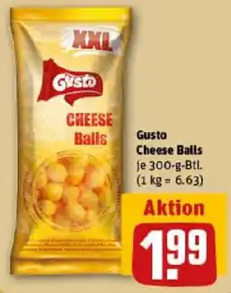 REWE Gusto Cheese Balls Angebot