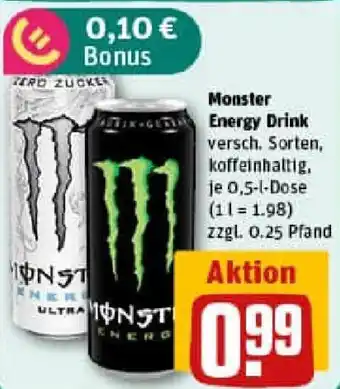 REWE Monster Energy Drink Angebot