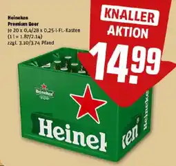 REWE Heineken Premium Beer Angebot