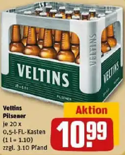 REWE Veltins Pilsener Angebot