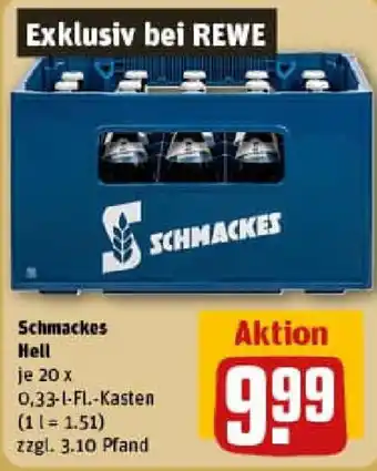 REWE Schmackes Hell Angebot