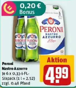 REWE Peroni Nastro Azzurro Angebot