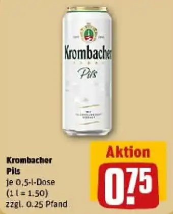 REWE Krombacher Pils Angebot