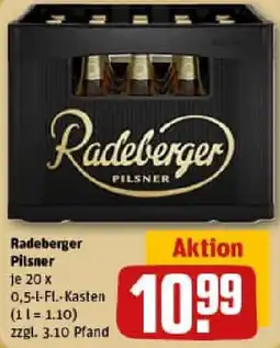 REWE Radeberger Pilsner Angebot
