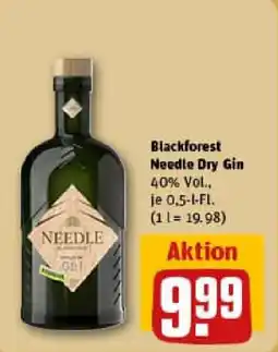 REWE Blackforest Needle Dry Gin Angebot