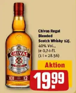 REWE Chivas Regal Blended Scotch Whisky Angebot