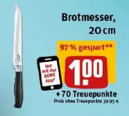 REWE Brotmesser, 20 cm Angebot