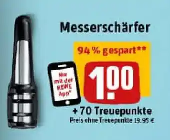 REWE Messerschärfer Angebot