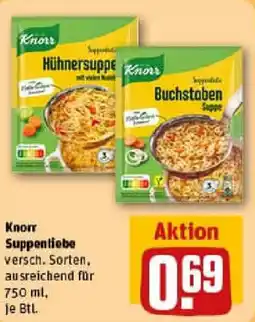 REWE Knorr Suppentiebe Angebot