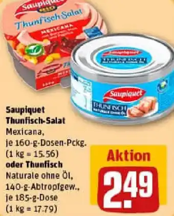 REWE Saupiquet Thunfisch-Salat oder Thunfisch Angebot