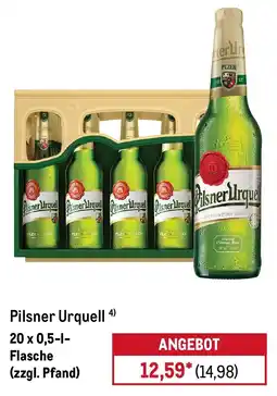 METRO Pilsner Urquell Angebot