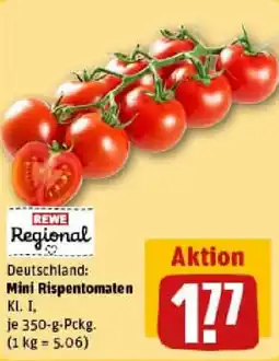 REWE Mini Rispentomaten Angebot