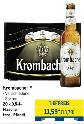 METRO Krombacher Pils Angebot