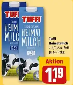 REWE Tuffi Heimatmilch Angebot