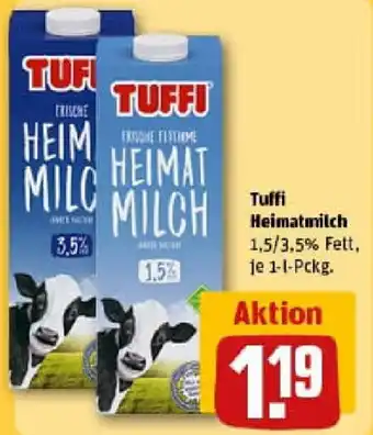 REWE Tuffi Heimatmilch Angebot