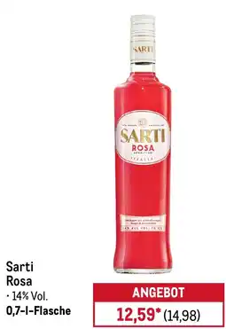 METRO Sarti Rosa Angebot