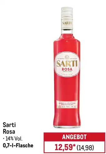 METRO Sarti Rosa Angebot