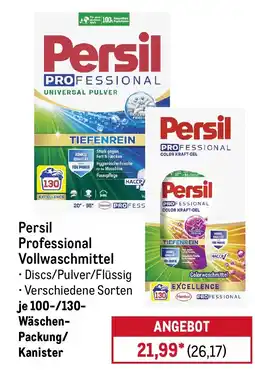 METRO Persil Professional Vollwaschmittel Angebot