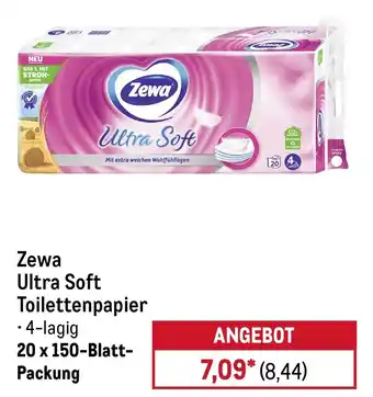 METRO Zewa Ultra Soft Toilettenpapier Angebot