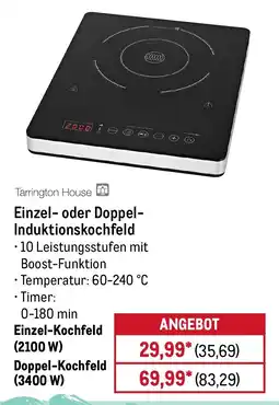 METRO Tarrington House Einzel- oder Doppel- Induktionskochfeld Angebot