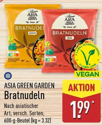 Aldi Nord ASIA GREEN GARDEN Bratnudeln Angebot