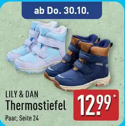 Aldi Nord LILY & DAN Thermostiefel Angebot