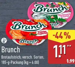 Aldi Nord Brunch Brotaufstrich Angebot