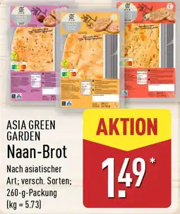 Aldi Nord ASIA GREEN GARDEN Naan-Brot Angebot