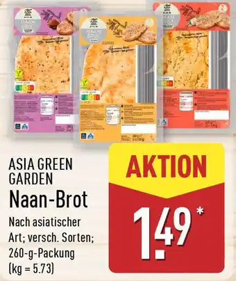 Aldi Nord ASIA GREEN GARDEN Naan-Brot Angebot