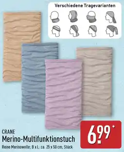 Aldi Nord CRANE Merino-Multifunktionstuch Angebot