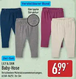 Aldi Nord LILY & DAN Baby-Hose Angebot