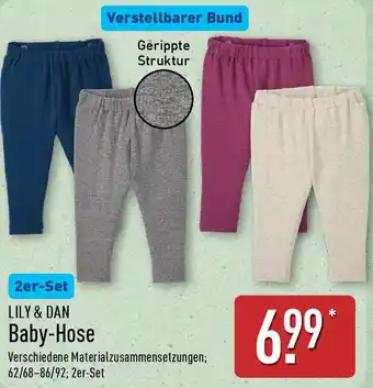 Aldi Nord LILY & DAN Baby-Hose Angebot