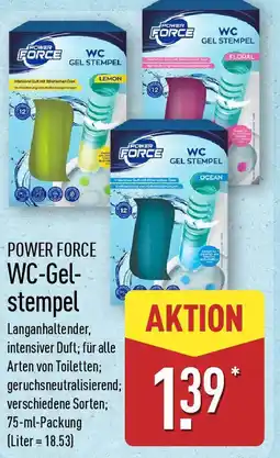 Aldi Nord POWER FORCE WC-Gel- stempel Angebot