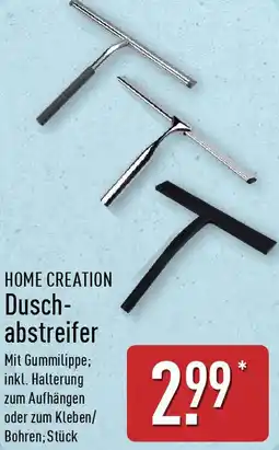 Aldi Nord HOME CREATION Dusch- abstreifer Angebot