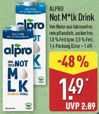 Aldi Nord ALPRO Not M*lk Drink Angebot