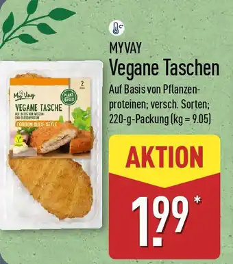 Aldi Nord MYVAY Vegane Taschen Angebot