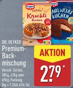 Aldi Nord DR. OETKER Premium- Back- mischung Angebot