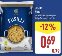 Aldi Nord CUCINA Fusilli Angebot